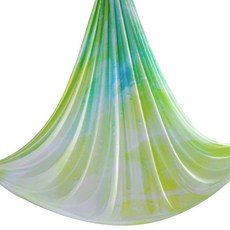 6 米新款空中瑜伽鞦韆吊床面料反重力梯形絲綢用於柔韌性和倒立治療鍛煉健身器材, WS03