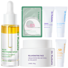 Dr Ruibeila亮白保濕護膚套裝 含精華液、面膜、面霜、防曬霜, 1組