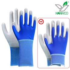 한우 PU 로얄블루장갑, 블루, 10개