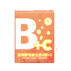 美神契約 飛天小女警聯名款 酵母維生素B群+C 30顆, 1個
