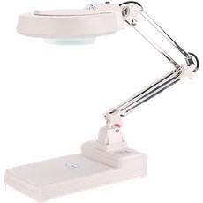 台式放大鏡110v 維修工作燈 10-30倍 帶防塵蓋 電子電路板微雕雕刻放大鏡, 22款30倍青玻（自帶防塵）, 1個