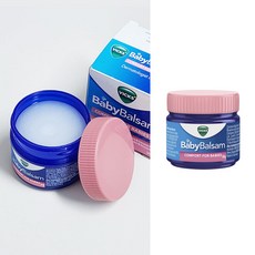 빅스 베이비 발삼 크림 50g 코막힘 기침 Vicks Baby Balsam, 1개