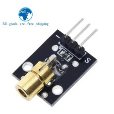 TZT 3PCS KY 008 3PIN 650NM 빨간색 모듈 송신기, 1PCS