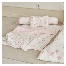 모던하우스 마미허그 소프트워싱 클라우드베어 낮잠이불, 핑크(PINK)