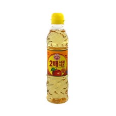 오뚜기 2배 사과식초, 500ml, 1개