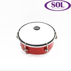 SOL 6인치 핸드드럼 Tunable 1개 빨강 HD06P-A-RD