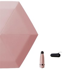 XXA 접이식 우산 접는 우산 오타타미 양산 하루우 겸용 자외선 차단제 UV 얼음 차가운 티타늄 아이스 실크 얼음 같은 냉각 감 30 배의 태닝 방지 소형으로 운반에 편리 핑크