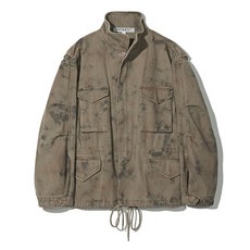 파르티멘토 PARTIMENTO VTG 워시드 M-65 필드 자켓 샌드 카모 PY-2551 SC 119414