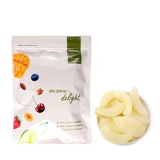 [솜] 냉동 백도 슬라이스, 1개, 1kg