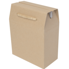 주호팩 끈손잡이 다용도 선물상자 21-3 (200x105x185), 고급크라프트, 5개