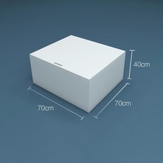 간이 평상 수납장 실외 벤치 의자 프레임 창틀 침대 야외 원목 접이식 좁은방, 기타, 조립식 박스 침대, 플립 도어 박스 70x70x40cm