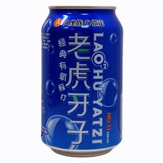 老虎牙子 經典有氧氣泡, 48個, 330ml