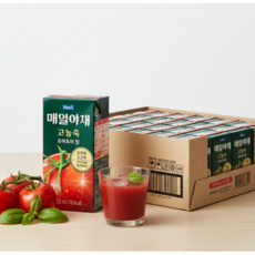 매일유업 매일야채 고농축 토마토의 힘 주스 선물세트, 24개, 125ml