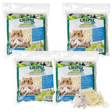 칩시 네스팅 베드 햄스터 굴베딩 20g, 4개