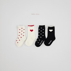 [베베나인] 나인 하트 니삭스 4종세트
