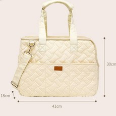 寵物外出提袋 帆布手提包 41x30x18cm 透氣設計, 1個, 大號