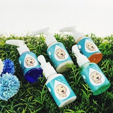 部落聯盟 GoGoShower 進口寵物沐浴乳旅行瓶 50ml - 寵物旅行清潔必備，多種香味可選, 1個, 皮膚療效