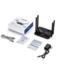WAVLINK 고출력 듀얼 밴드 2.4G + 5G 장거리 안테나 익스텐더 AX1800 WiFi6 실외 및 메시 라우터 리피터, 03 2pcs Indoor AX3000