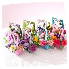 럭셔리 펠트 꽃바구니 8종 택1 펠트재료, PA3387 5개[낱개수량확인]