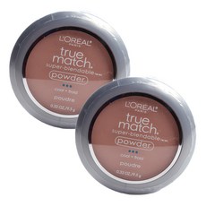 로레알파리 트루 매치 슈퍼-블렌더블 파우더 9.5g, 2개, Shell Beige