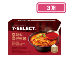 우양 PB 중화식 얼큰짬뽕, 3개, 300g