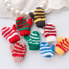 미니엄지장갑1p 레진 공예 및 미니어처 겸용, #옐로우+레드, 1개