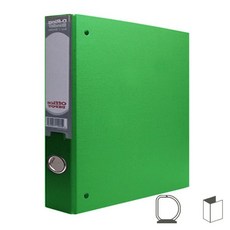 A4 합지D링 3공바인더 7cm 홀간격 11cm 녹색