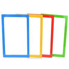 LIVSET A5 부착형 다용도 메모패드 인쇄물꽂이, 노랑