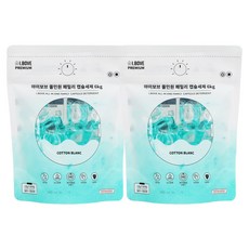 아이보브 프리미엄 코튼블랑 올인원 패밀리 캡슐세제, 30개입, 2개