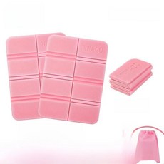 폼 캠핑 매트 휴대용 야외 시트 쿠션 방습 방수 잔디밭 야생 여행용, 21. 20 off 스택 핑크 하나 사면 하나 무료 보