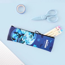 쿠키런 킹덤 플랫 펜슬 케이스 필통 펜 파우치 학용품 초등학생 초등, 쉐도우밀크 쿠키, 쉐도우밀크 쿠키, 1개