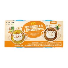 Pulmuone 圃美多 Kids Meal雞肉咖喱醬+豬肉炸醬組 13個月以上適用, 320g, 1組