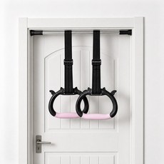 철봉링 가정용 체조링 헬스 짐링 세트 블루 핑크, 1세트