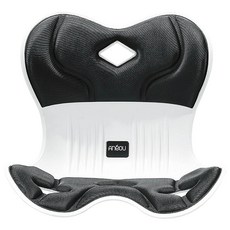 Anéou 人體工學透氣坐墊，舒適支撐，減輕疲勞，適用於各種座椅, 鋼琴黑