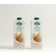 그린덴마크 귀리 우유 오트밀, 950ml, 6개