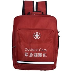 緊急避難包, 紅色, 1套