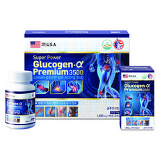 [네추럴 팀버스] 슈퍼파워 글루코젠 알파 프리미엄 3500 Super Power Glucogen Alpha Premium 3500 180정, 1박스