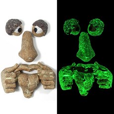 나무 얼굴 꾸미기 나무꾸미기 이목구비 키트 눈코입 장식, 몸통 얼굴 G