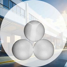 스치로폼 백구 약 70mm 스티로폼공 아동미술재료 데코재료 폼비즈 감각놀이 아동미술만들기