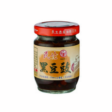 民生黑豆豉 130g 古法釀造 天然發酵 無人工添加物, 1個
