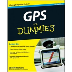 (영문도서) GPS for Dummies Paperback, Wiley, English, 9780470156230