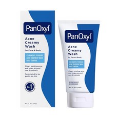 PanOxyl 판옥실 아크네 크리미 클렌징 케어 아크네 크리미 워시 170g, 1병, 1g, 1개