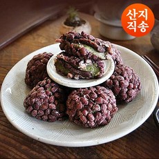 블루탐 제주도 오메기 팥떡_80개_냉동_개별포장, 4.8kg, 1개