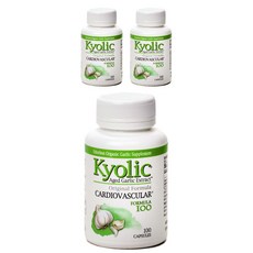 Kyolic 熟成大蒜萃取膠囊, 100顆, 3罐