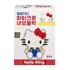 바니랜드 헬로키티 캐릭터 마이크로 네모블럭, 혼합색상, 1개