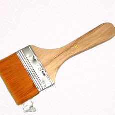 화가용품 페인트 칠 붓 10호 나무손잡이 유화 아크릴, 1개