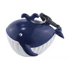 游龍潛水 潛水調節器二級頭收納嘴套 咬嘴保護套 備用二級頭咬嘴保護套 可愛造型咬嘴保護套 咬嘴矽膠保護套, 座頭鯨