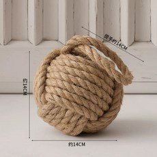 도어 로프 현관 스타퍼 라인 투톤 방지 부품 문고정 스톱 방문 스퀘어 매듭 문쾅, 라운드 / 브라운, 1개