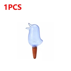 자동급수장치 새모양 다목적 물방울 관개 도구 자동 실용적인 식물 원예 가정용 스프링클러에 대한 화분, 02 Blue 1pcs