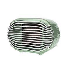 SONGEN 松井 迷你復古造型暖風機, 綠色, SG-110FH-G